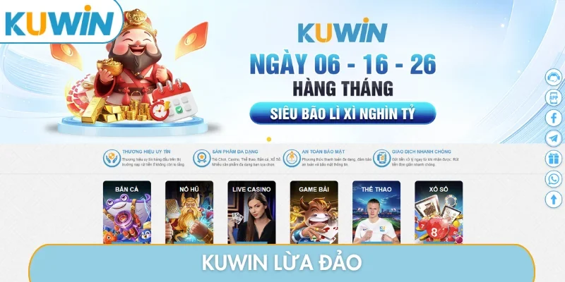 kuwin lừa đảo